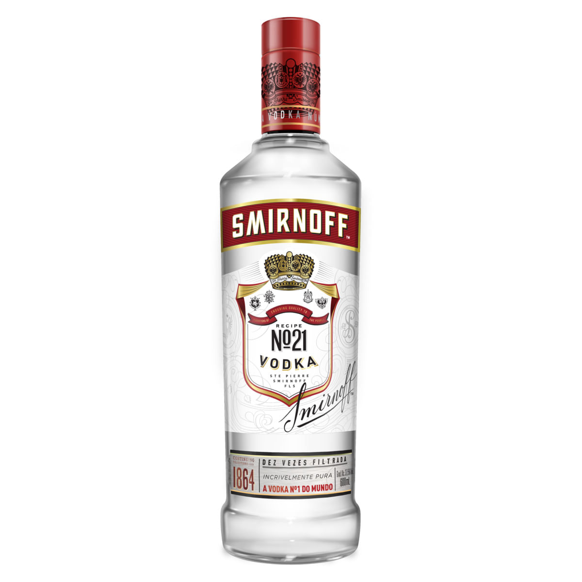 Vodka Smirnoff 600ml