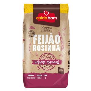 Feijão Rosinha Tipo 1 Caldo Bom 500g