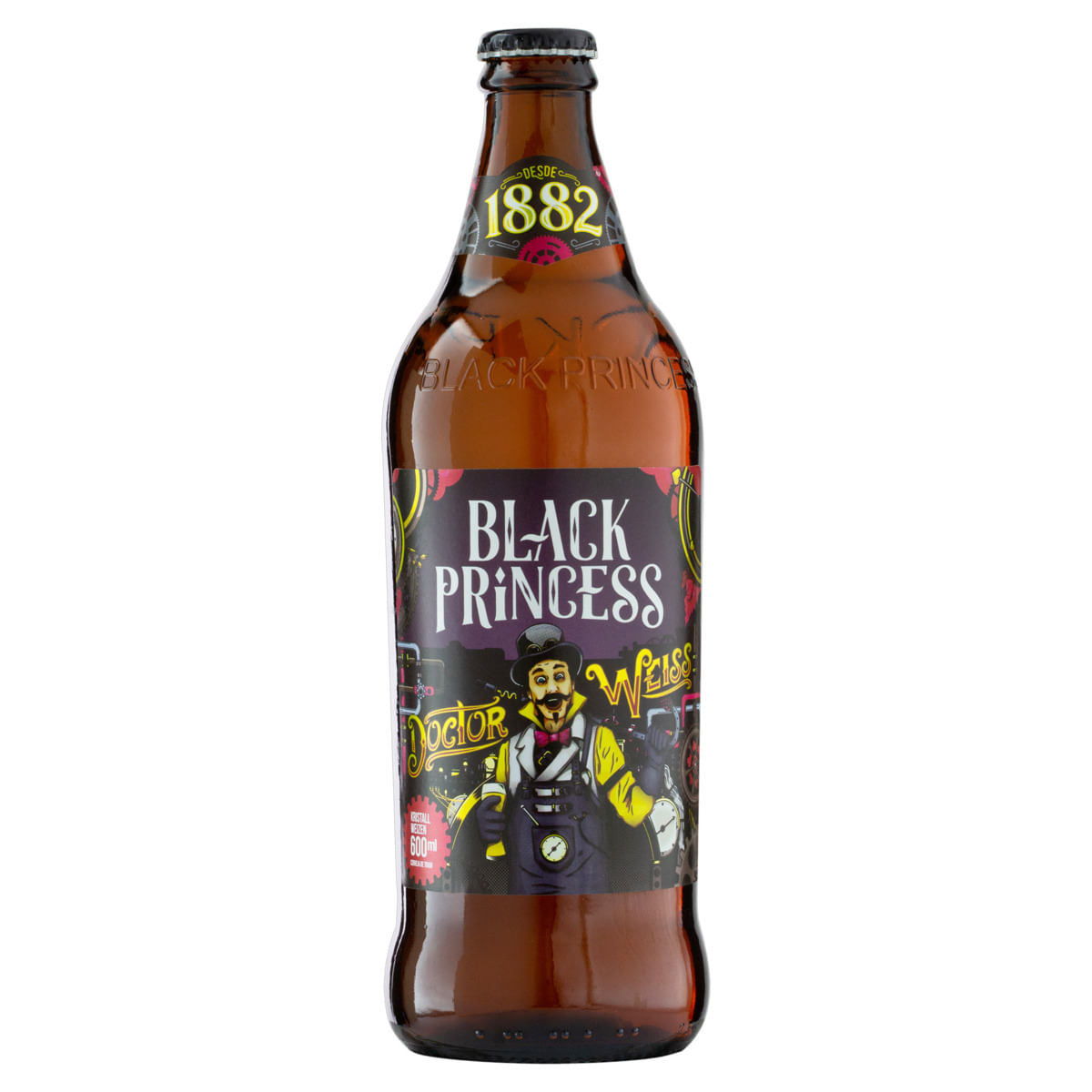 Cerveja Doctor Weiss Black Princess 600ml