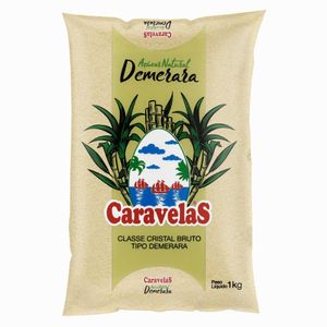 Açúcar Demerara Caravelas 1kg