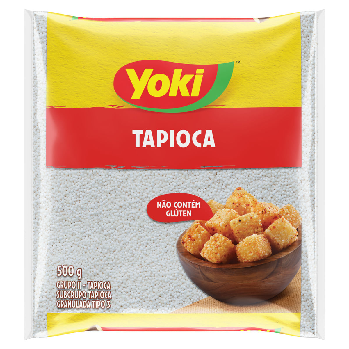 Tapioca Tipo 1 Yoki Pacote 500g