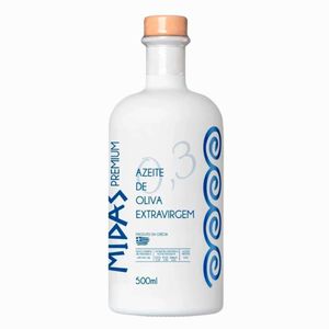 Azeite de Oliva Grego Extravirgem Midas Premium Vidro 500ml