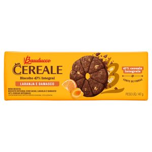 Biscoito Bauducco Cereale Laranja e Damasco 147g