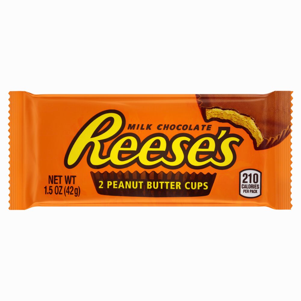 Chocolate ao Leite Recheio Amendoim Reese's Pacote 42g 2 Unidades