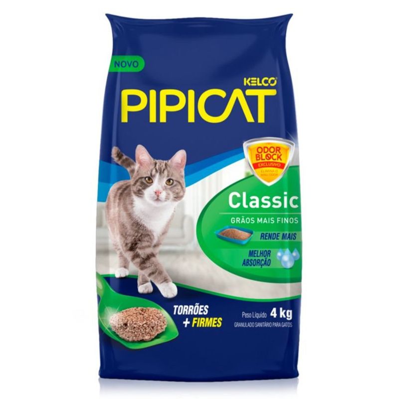 areia-sanitaria-para-gatos-classic-pipicat-pacote-4kg-7896273800033