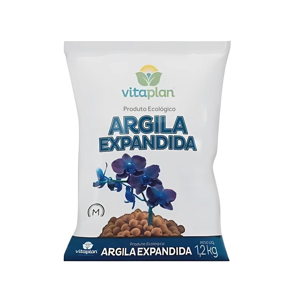Argila Expandida Vitaplan Média  1.2 Kg