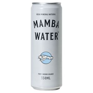 Água Mineral Natural sem Gás Mamba Water Lata 350ml