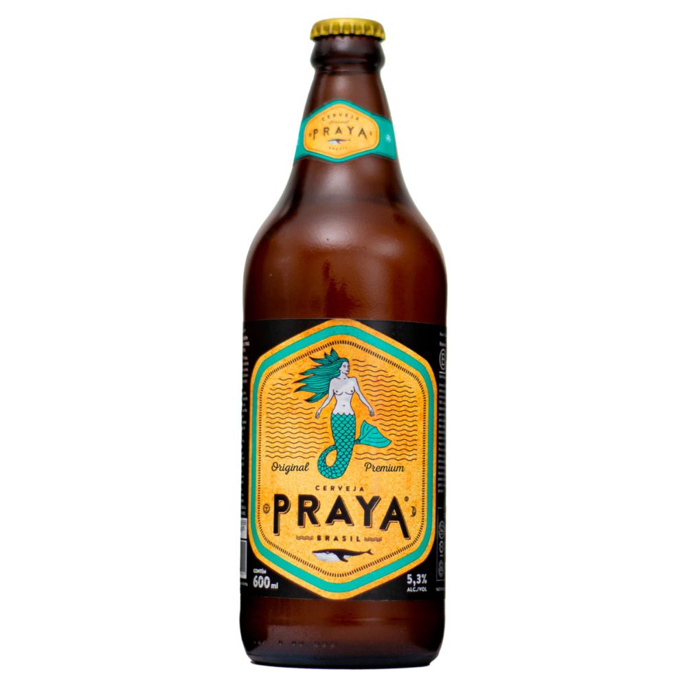 Cerveja Original Praya Garrafa 600ml