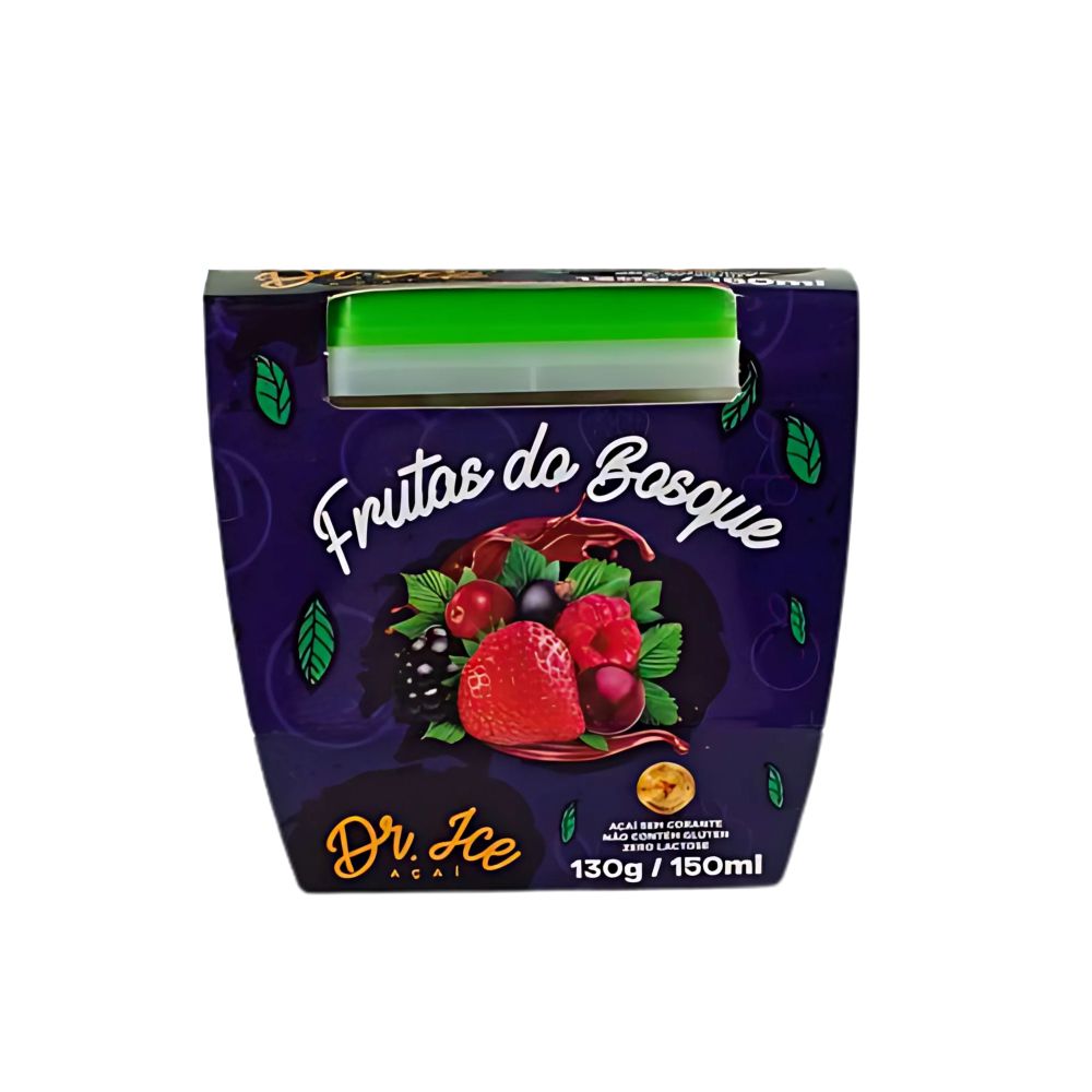 Açaí Frutas do Bosque Dr Ice 150ml