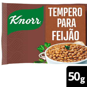 Tempero Pó para Feijão Knorr Pacote 50g 10 Unidades