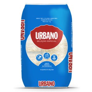 Arroz Branco Urbano em Saquinhos 1kg