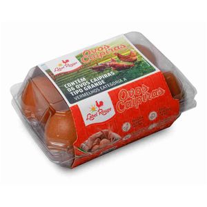 Ovos Caipira Label Rouge 6 Unidades