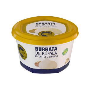 Queijo Burrata de Búfala Tartufo Branco Búfalo Dourado 120g