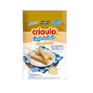 Queijo Coalho Zero Lactose Crioulo Aproximadamente 300g