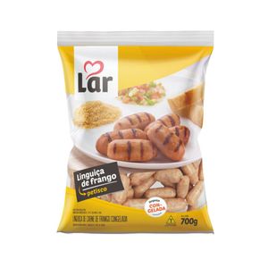 Linguiça de Frango Petisco Congelada Lar 700g