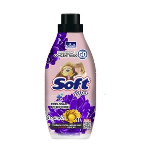 Amaciante Concentrado  Soft Plus Elegância 1L