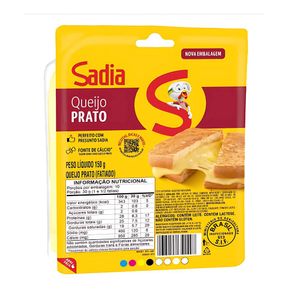 Queijo Prato Soltíssimo Sadia 150g