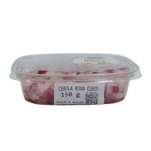 Cebola Roxa em Cubos 150g