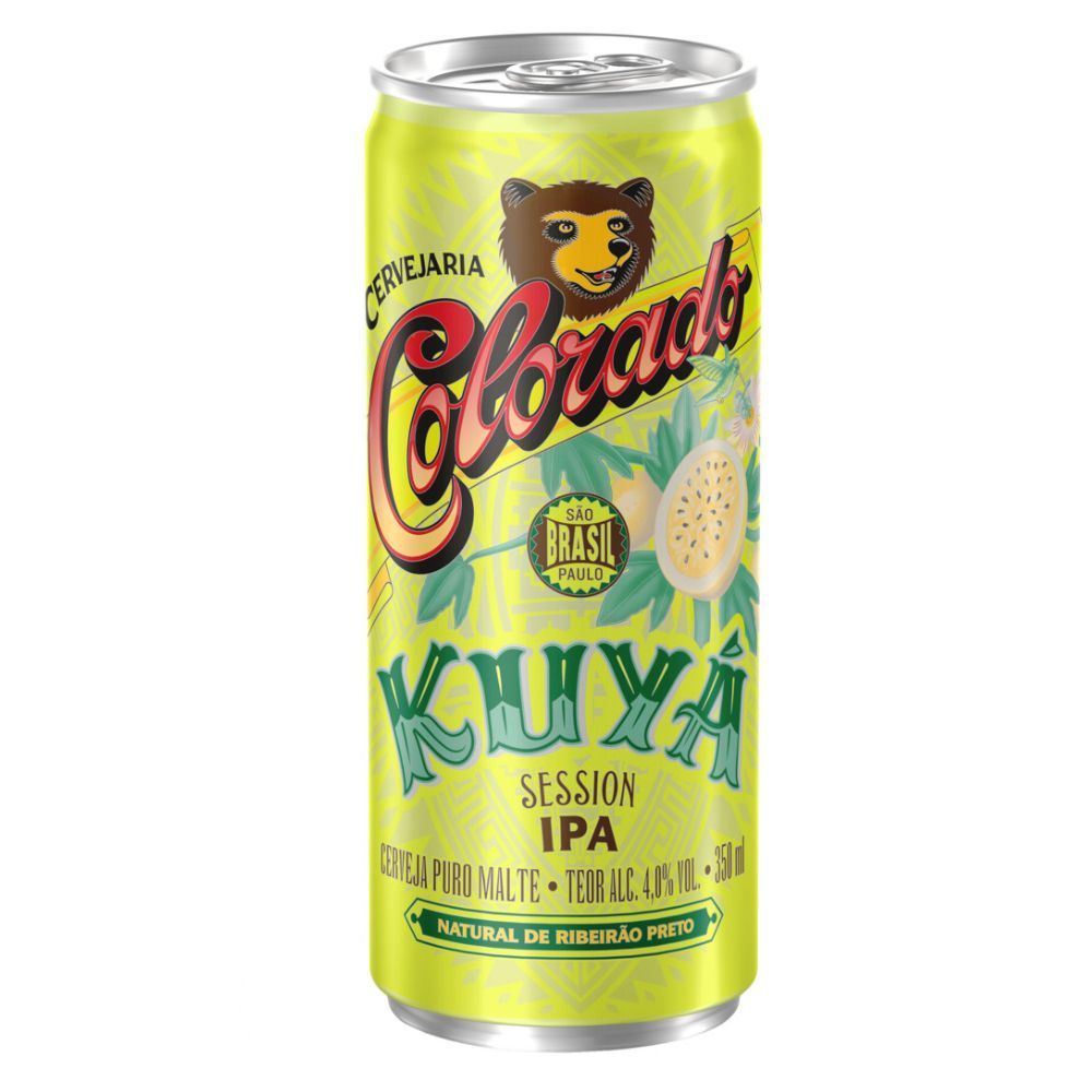 Cerveja Session IPA Puro Malte Kuyá Colorado Lata 350ml
