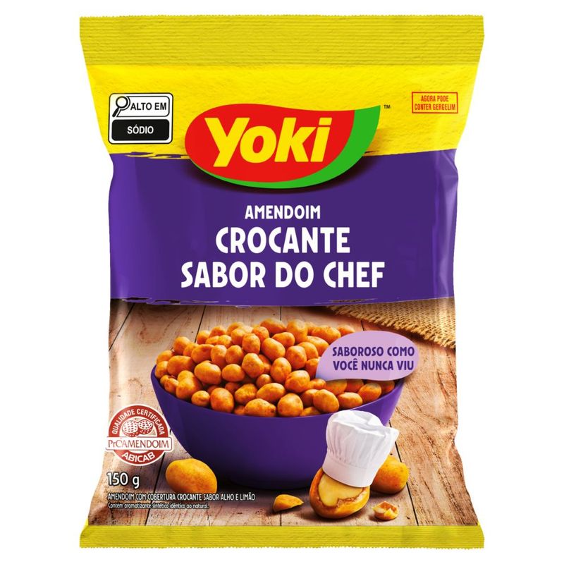 Amendoim Crocante Sabor do Chef Yoki Pacote 150g.jpg
