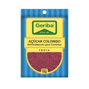 Açúcar Colorido Cristal Geriba 50g