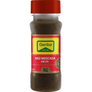 Noz-Moscada em Pó Tubo Geriba 60g