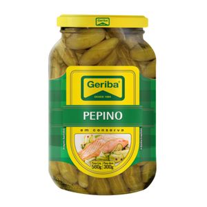 Pepino em Conserva Geriba 300g