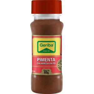 Pimenta Calabresa em Pó Tubo Geriba 60g
