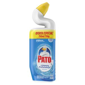 Desinfetante Gel Uso Geral Marine Pato Limpeza Profunda Squeeze 750ml