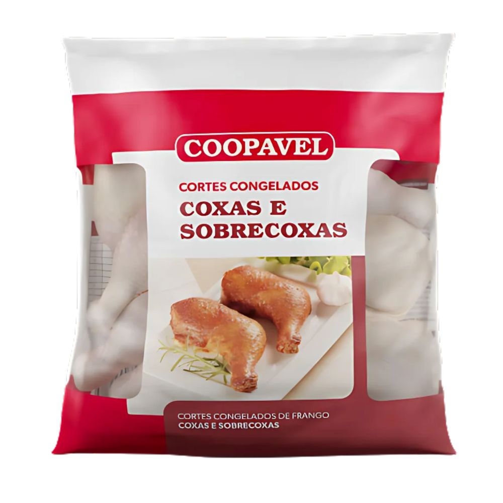 Coxa e Sobrecoxa Congelada Coopavel Aproximadamente 800g