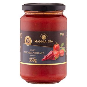 Molho Italiano Mamma Bia Sugo All'Arrabbiata 350g