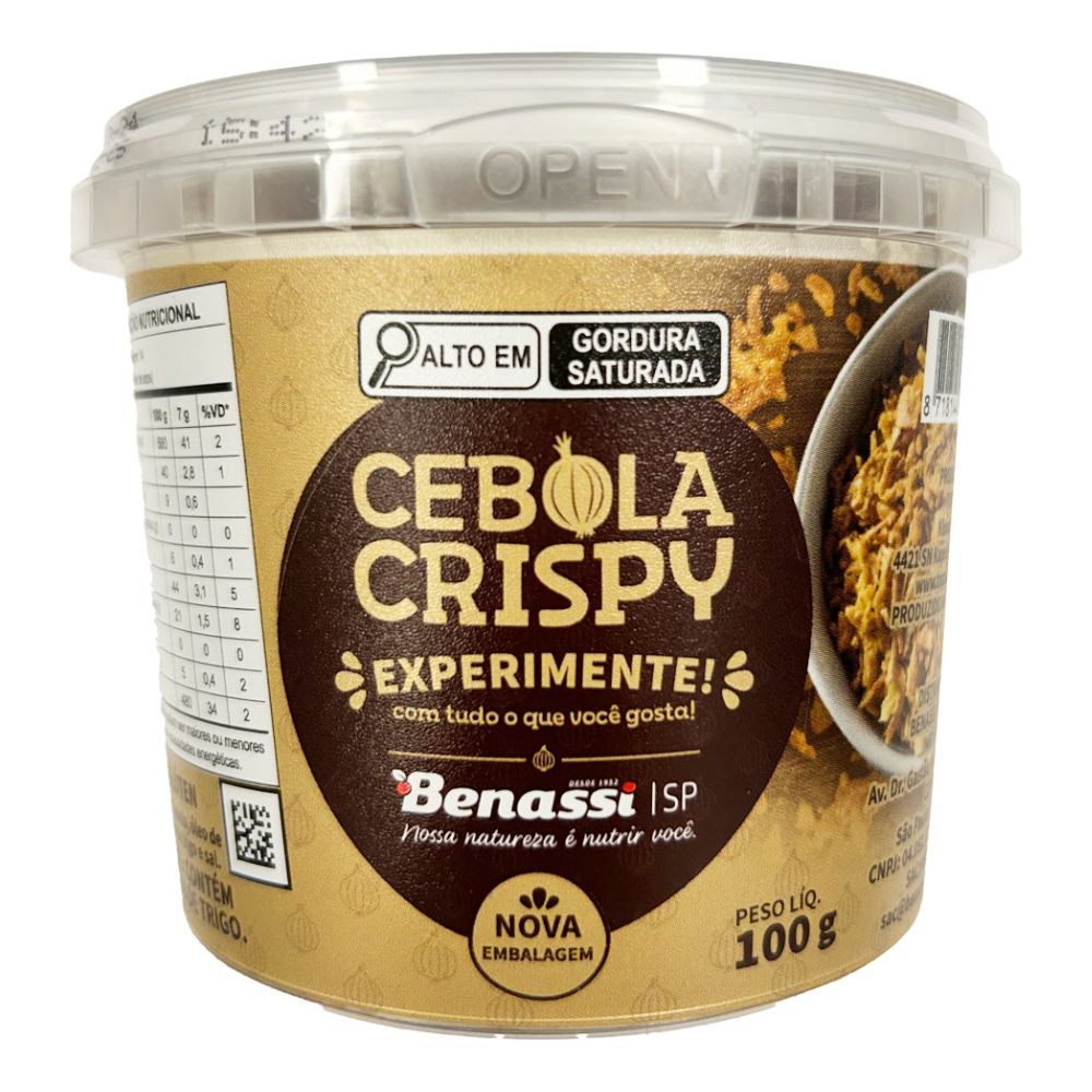 Cebola Crispy Benassi 100g
