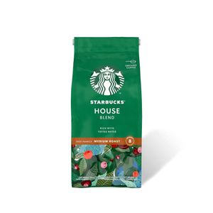 Café Starbucks House Blend Torrado e Moído Torra Média 250g