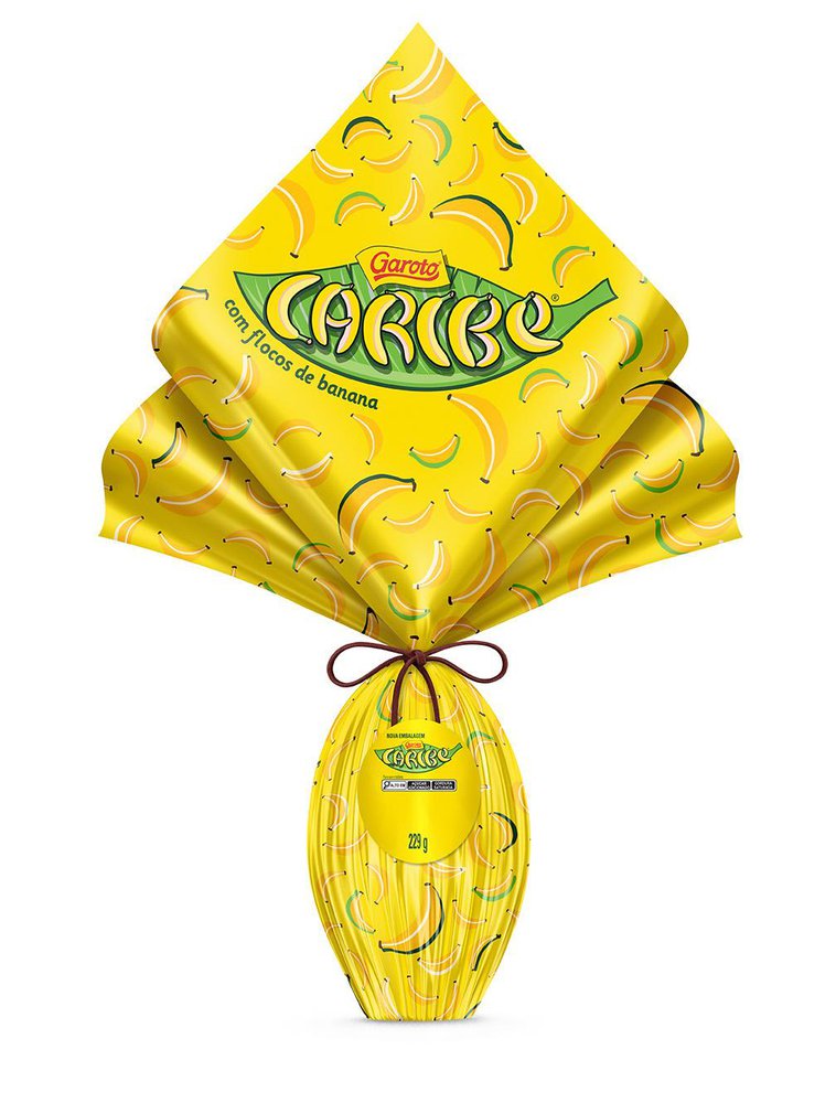 Ovo de Páscoa Garoto Caribe 229g