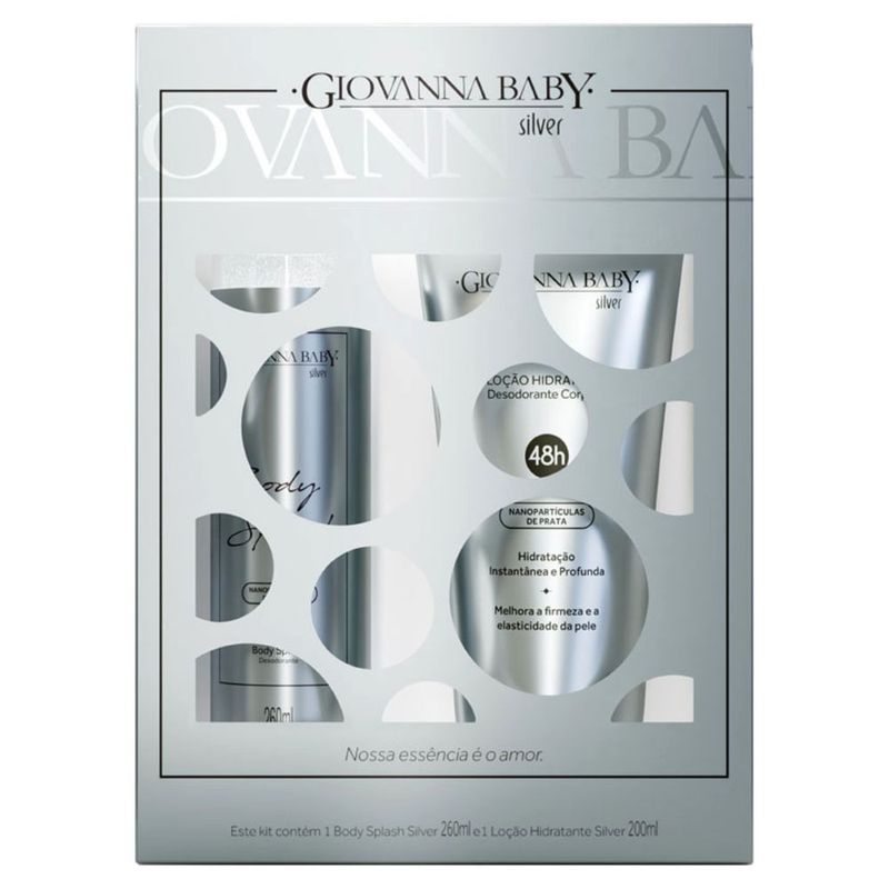 kit-body-splash-260ml-spray-desodorante-corporal-200ml-silver-giovanna-babyjpg