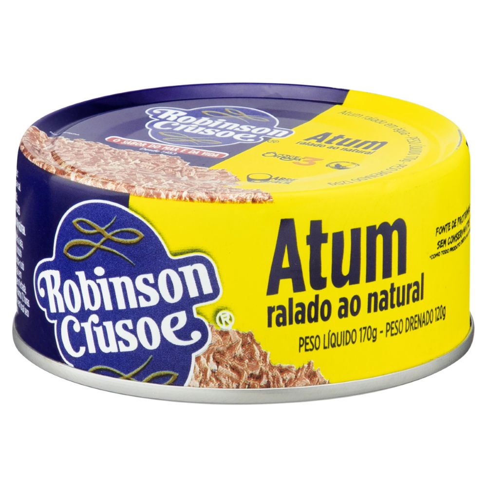 Atum Ralado Natural Robinson Crusoe 120g