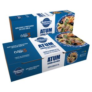 Pack Atum Sólido em Óleo Robinson Crusoe 2 Unidades 120g Cada