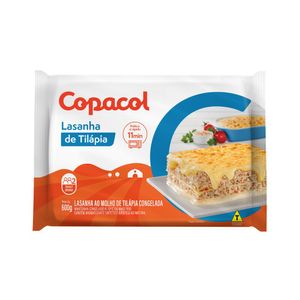 Lasanha de Tilápia Congelada Copacol 600g