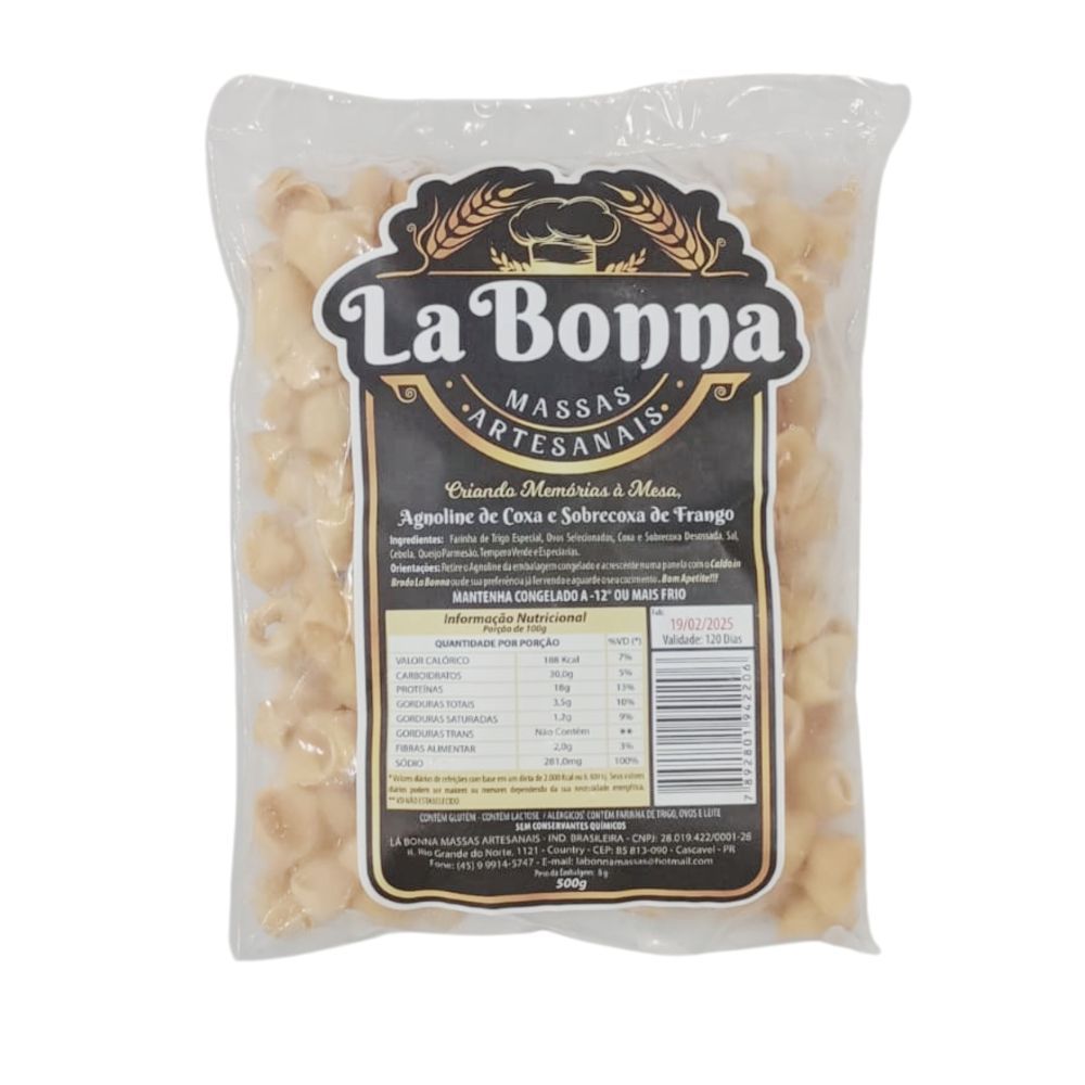 Agnolini de Frango La Bonna 500g