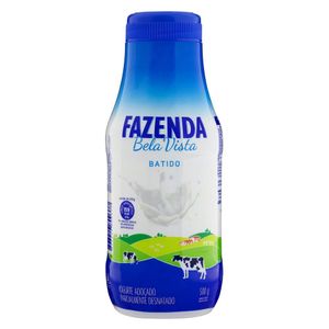 Iogurte Batido Fazenda Bela Vista Garrafa 500g