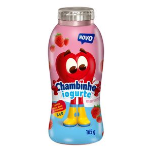 Iogurte Parcialmente Desnatado Morango Chambinho 165g