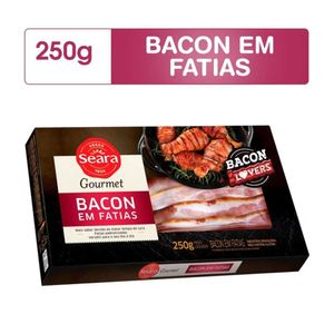 Bacon em Fatias Seara Gourmet 250g
