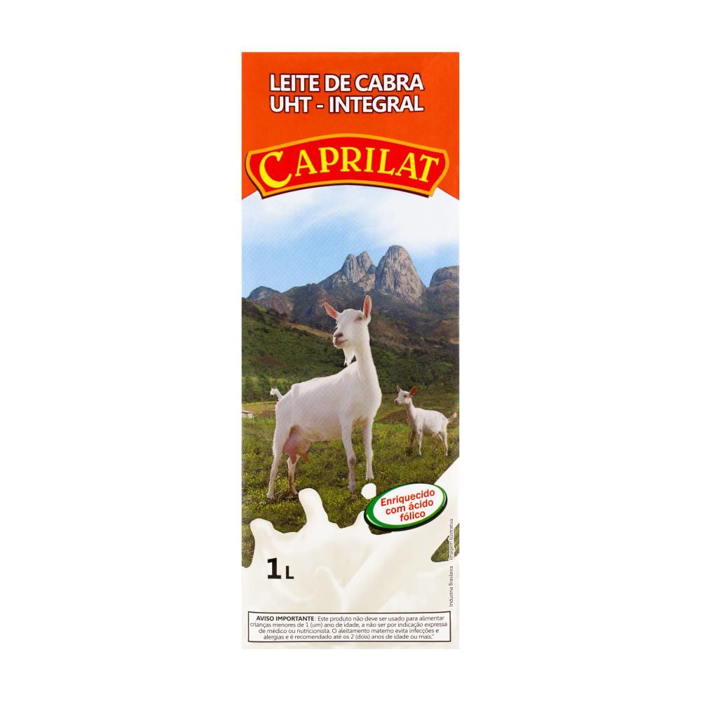 Leite Longa Vida de Cabra Integral Caprilat 1L