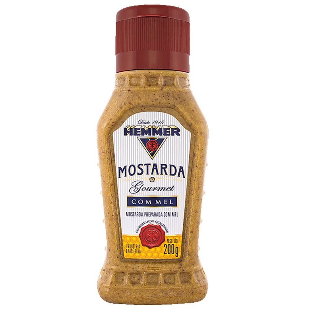 Mostarda Gourmet com Mel Hemmer 200g