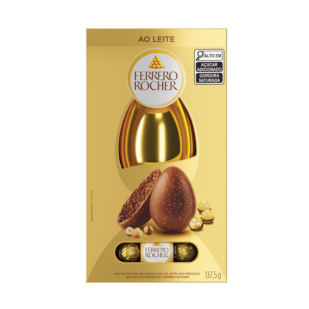Ovo de Páscoa Ferrero Rocher Box 137.5g