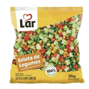 Seleta de Legumes Congelada Lar 300g