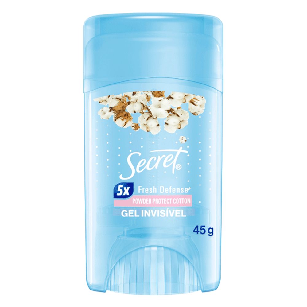 Desodorante em Gel Secret Powder Protect Cotton