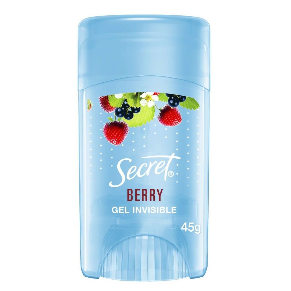 Desodorante Secret Clear Invisible Gel Berry 45g