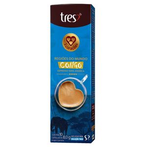 Capsula de Café Espresso Rituais Congo 3 Corações 10 unidades