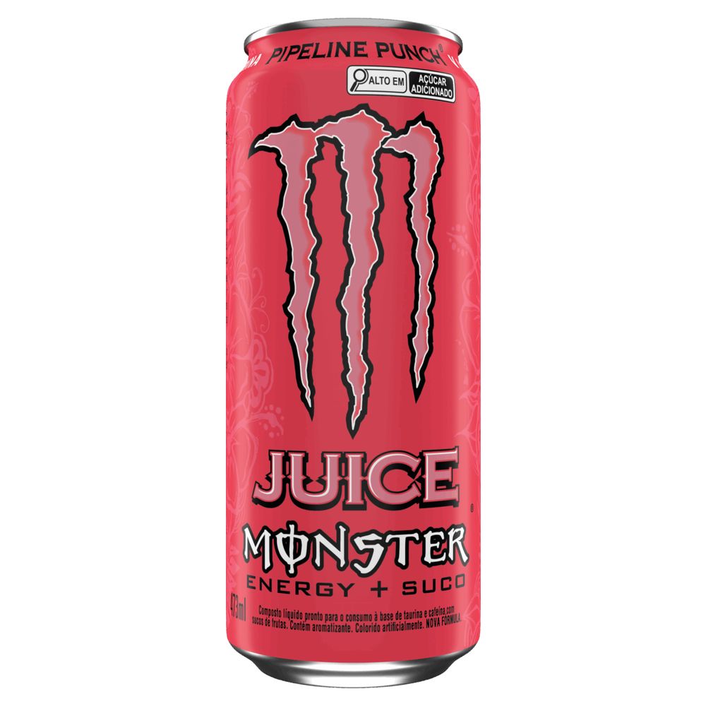 Energético Juice Monster Pipeline Punch Lata 473ml